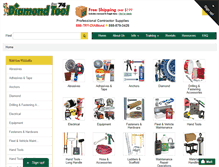 Tablet Screenshot of diamondtool.net